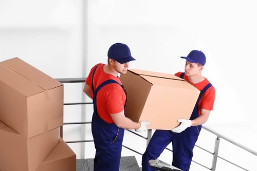 Office relocation planning for a Canary Wharf commercial building