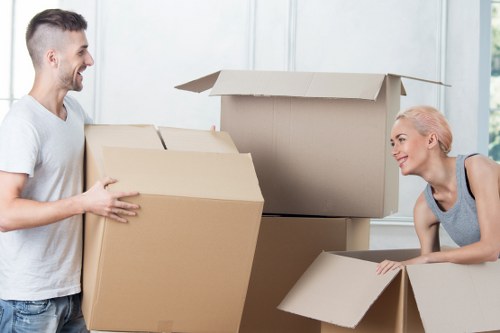 Safe removal of office desks and chairs in Canary Wharf