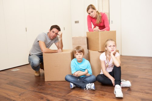 Residential and business removals coverage across Canary Wharf and nearby Docklands areas