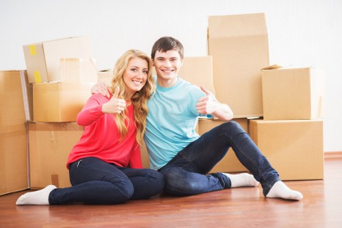 Truck hire service for moving furniture and boxes in East London