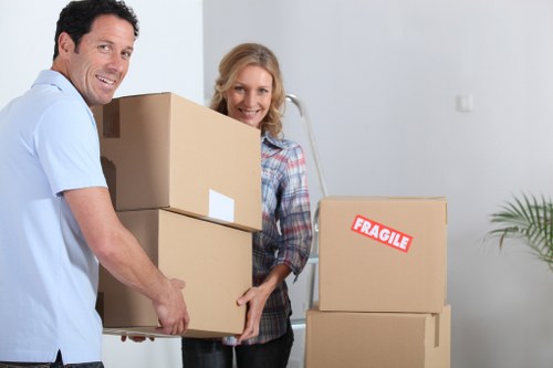 PCI compliant payment processing for a removal van service
